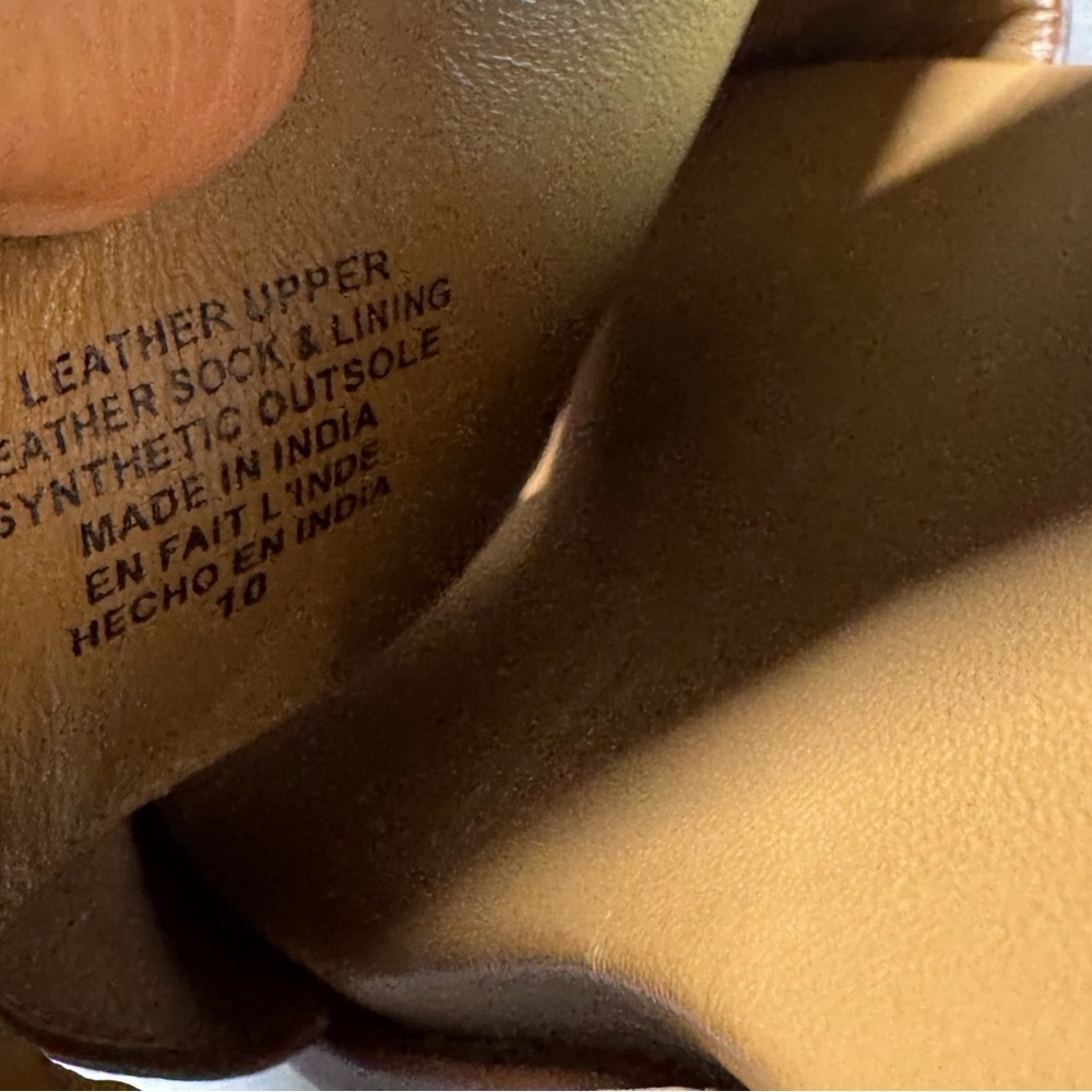 NWOT Seychelles Key Largo Wedge Slide Leather Sandals 10 $129 - Picture 14 of 14